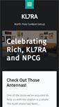 Mobile Screenshot of kl7ra.com